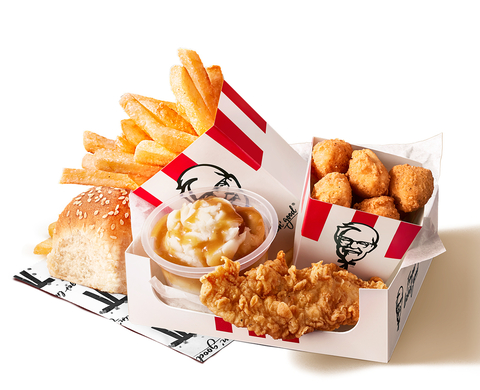 Crispy Box Menu KFC New Zealand